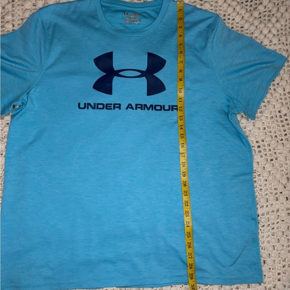 Under Armour Men's Blue T-Shirt - Picture 4 of 8